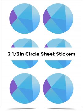 Sundance Print Centers: 5in Custom Die Cut Stickers